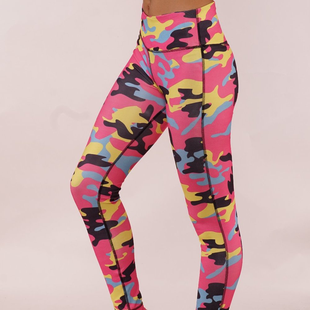 Camo Leggings Yoga Pants Dry-Fit